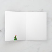 クリスマスサボテン カード (内部)