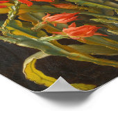 クリスマスサボテン | クリスチャンメルバック ポスター (角)