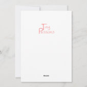 クリスマスサボテン シーズンカード (裏面)