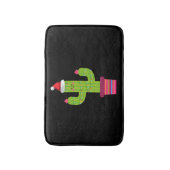 クリスマスサボテン バスマット (正面縦)