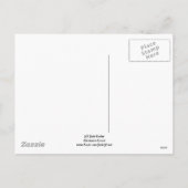 クリスマスサボテン#01 シーズンポストカード (裏面)