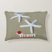 クリスマスサマーヒトデビーチ アクセントクッション (正面)