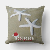 クリスマスサマーヒトデビーチ クッション (正面)