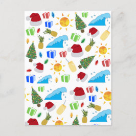 クリスマスサマービーチホリデイ シーズンポストカード