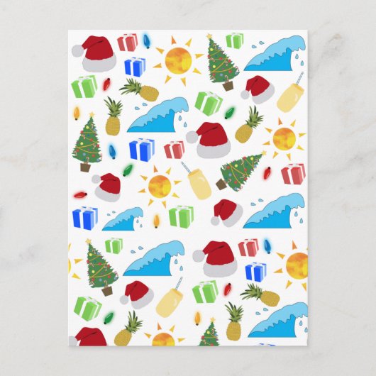 クリスマスサマービーチホリデイ シーズンポストカード (正面)