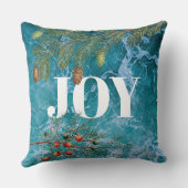 クリスマスサマー海ビーチジョイ クッション (裏面)