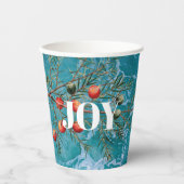 クリスマスサマー海ビーチジョイ 紙コップ (正面)
