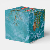 クリスマスサマー海ビーチメリークリスマス フェイバーボックス (裏面サイド)