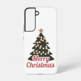 クリスマスサムスギャラクシーS22ケース:フェスティバル新規 SAMSUNG GALAXY S22ケース