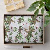 クリスマスサルフィッシュホリーnベリー 薄葉紙 (ギフト)