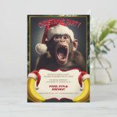 クリスマスサル 招待状 (スタンド正面)