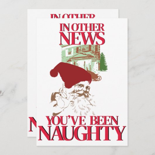 クリスマスサンいけなタに行った 招待状 (正面/裏面)