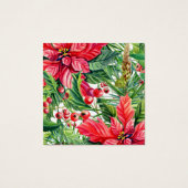 クリスマスサンキューイヤリングディスプレイカード (裏面)