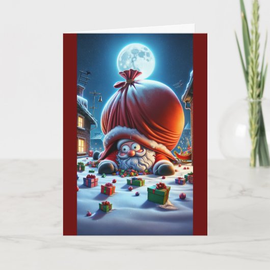 クリスマスサンキューカード シーズンカード (正面)