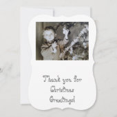 クリスマスサンキューフラットカード (正面)