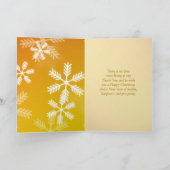 クリスマスサンキュー – キャンディーケーン、キャンドル、ホリー シーズンカード (内部)