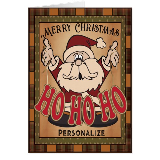 クリスマスサンタおもしろい (正面)