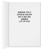 クリスマスサンタおもしろい (内側 (右))