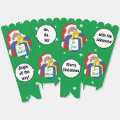 クリスマスサンタがDk好意ボックスを言う フェイバーボックス (見開き)