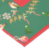 クリスマスサンタとトナカイのテーブルクロス テーブルクロス (アングル)