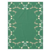 クリスマスサンタとトナカイ テーブルクロス (正面)