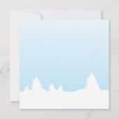 クリスマスサンタとフレンズホリデーカード (裏面)