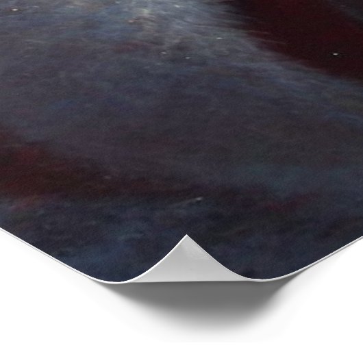 クリスマスサンタと子ども4 ポスター (角)