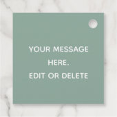 クリスマスサンタのそりのトナカイ休日 フェイバータグ (裏面)