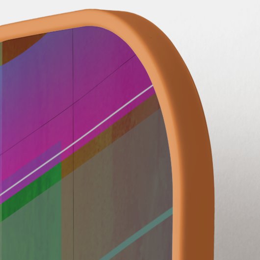 クリスマスサンタのトナカイの小さなクリスマス ピックルボールラケット (左詳細)