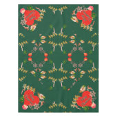 クリスマスサンタのトナカイ テーブルクロス (正面)