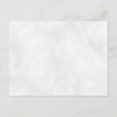 クリスマスサンタの赤ちゃんベビーのシャワーの願い ポストカード (裏面)