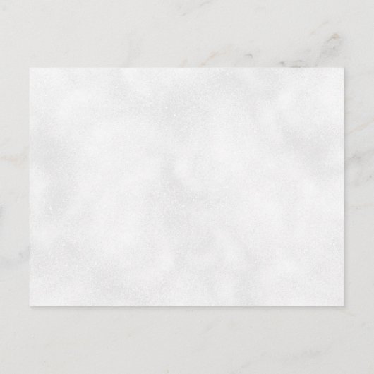 クリスマスサンタの赤ちゃんベビーのシャワーの願い ポストカード (裏面)