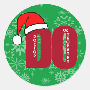 クリスマスサンタは- OSTEOPATHYの医者 ラウンドシール