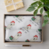 クリスマスサンタイエローラブラドールリトリエバーキュート 薄葉紙 (ギフト)