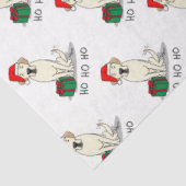 クリスマスサンタイエローラブラドールリトリエバーキュート 薄葉紙 (詳細)