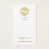 クリスマスサンタイヤリングロゴ表示カード (裏面)