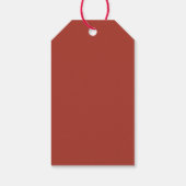 クリスマスサンタカスタムー ギフトタグ (裏面)