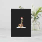 クリスマスサンタキリンChristmas Light Premium 招待状 (スタンド正面)