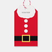 クリスマスサンタギフトラベル ギフトタグ (裏面)