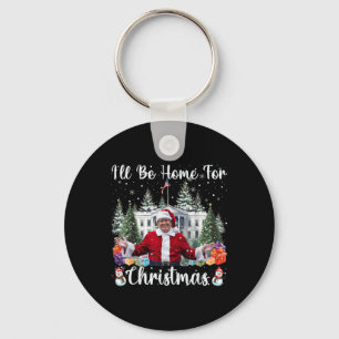 クリスマスサンタクロースおもしろいトランプ キーホルダー