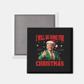 クリスマスサンタクロースおもしろいトランプ マグネット (正面/裏面)