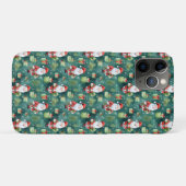 クリスマスサンタクロースのシームレスパターン–82909 Case-Mate iPhoneケース (裏面(横))