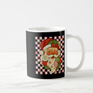 クリスマスサンタクロースのパッチワークマッチングファミリー20 コーヒーマグカップ