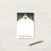 クリスマスサンタクロースのポストイットノート ポストイット (デスク上)