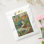 クリスマスサンタクロースアンティークアート フェイバーバッグ (封をした状態)