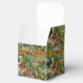 クリスマスサンタクロースアンティークアート フェイバーボックス (オープン)