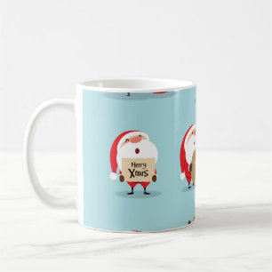 クリスマスサンタクロースコレクション。 コーヒーマグカップ