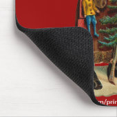 クリスマスサンタクロースコレクション マウスパッド (コーナー)