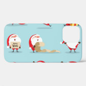 クリスマスサンタクロースコレクション。 Case-Mate iPhoneケース (裏面 (横))