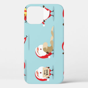クリスマスサンタクロースコレクション。 iPhone 12ケース